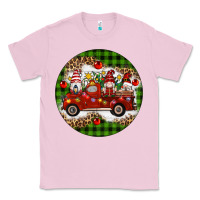Bubblegum Pink christmas gnomes truck Classic Tee - Artiststas