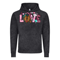 Vintage Black love valentines day nurse Vintage Hoodie - OliviaCreatesArt