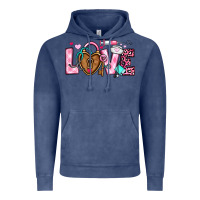Vintage Denim love valentines day nurse Vintage Hoodie - OliviaCreatesArt