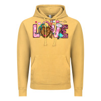 Vintage Mustard love valentines day nurse Vintage Hoodie - OliviaCreatesArt