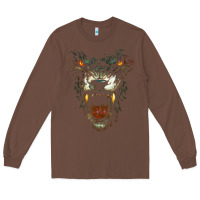 Chestnut Werewolf Face Lycan Gothic Horror Occult Scary Halloween Long Sleeve Tee - longCreatives
