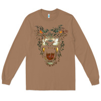 Toasted Coconut Werewolf Face Lycan Gothic Horror Occult Scary Halloween Long Sleeve Tee - longCreatives