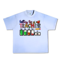 Battery Life Of Teacher Urban Heavy Tee | Teevron