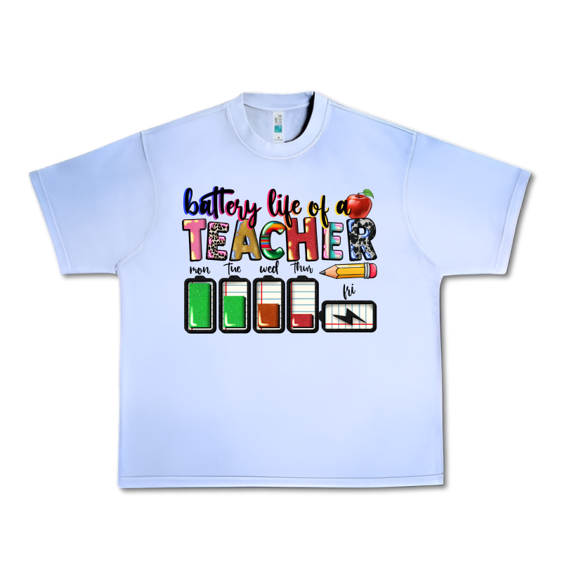 Battery Life Of Teacher Urban Heavy Tee by CowGirlArtShop | Teevron