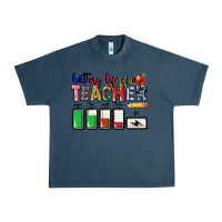 Midnight Navy battery life of teacher Urban Heavy Tee - CowGirlArtShop