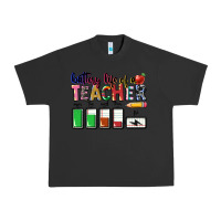 Pigment Black battery life of teacher Urban Heavy Tee - CowGirlArtShop