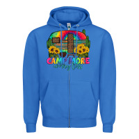 True Royal camp more worry less with caravan Zipper Hoodie - Artiststas