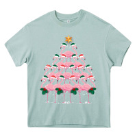 Arona Christmas Tree Flamingo Heavy Core Tee - Bettercallsaul