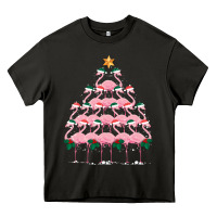 Asphalt Christmas Tree Flamingo Heavy Core Tee - Bettercallsaul