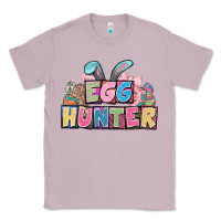 Lilac Egg hunter plate letters Easter Day Classic Tee - HowdyJamesFarm