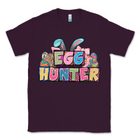 Plum Egg hunter plate letters Easter Day Classic Tee - HowdyJamesFarm