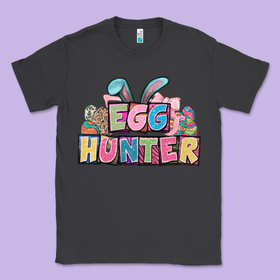 Egg Hunter Plate Letters Easter Day Classic Tee Designed By Howdyjamesfarm