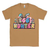 Toasted Coconut Egg hunter plate letters Easter Day Classic Tee - HowdyJamesFarm