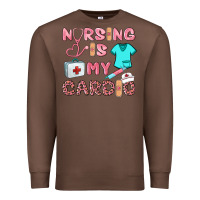 Chestnut nursing is my cardio Premium Sweatshirt - BarkalooDesign