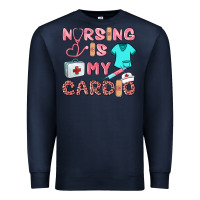 Navy nursing is my cardio Premium Sweatshirt - BarkalooDesign