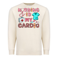 Sandshell nursing is my cardio Premium Sweatshirt - BarkalooDesign