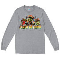 Heather Grey My first cinco de mayo Long Sleeve Tee - FaDigitalArtStudio