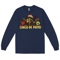 Navy My first cinco de mayo Long Sleeve Tee - FaDigitalArtStudio