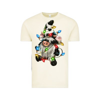 Vintage Arctic christmas cow gnome Vintage Tee - CowGirlArtShop