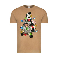 Vintage Camel christmas cow gnome Vintage Tee - CowGirlArtShop