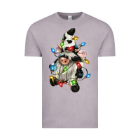 Vintage Zinc christmas cow gnome Vintage Tee - CowGirlArtShop