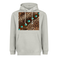 Moon Dust leopard gemstone leather Heavyweight Hoodie - BarkalooDesign
