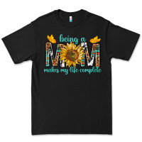 Black Being a Mom Makes My Life Complete Premium Tee - texasbilliewilder