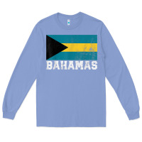 Colony Blue Bahamas Flag Country Men Women Kids Christmas Gift Family Long Sleeve Tee - longCreatives