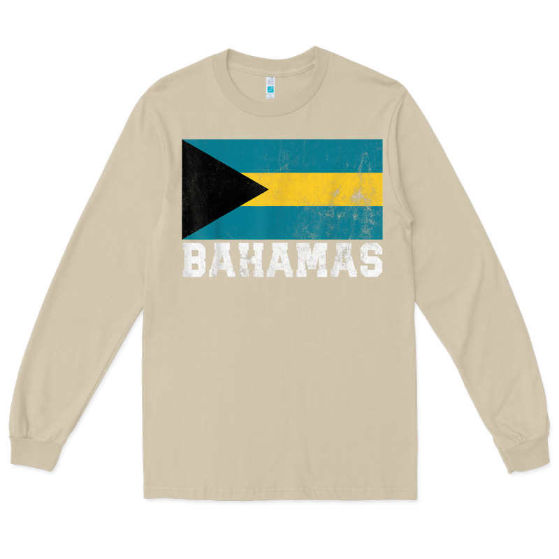 Bahamas Flag Country Men Women Kids Christmas Gift Family Long Sleeve Tee by longCreatives | Teevron