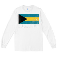 White Bahamas Flag Country Men Women Kids Christmas Gift Family Long Sleeve Tee - longCreatives