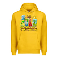 Lemon Hello Summer Premium Hoodie - CowhideDigitalArt