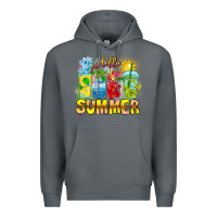 Rock Hello Summer Premium Hoodie - CowhideDigitalArt