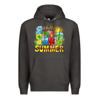 Smoke Hello Summer Premium Hoodie - CowhideDigitalArt