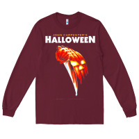 Burgundy Halloween 1978 Original Graphic Long Sleeve Tee - longCreatives