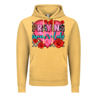 Vintage Mustard praying moms club olivia Vintage Hoodie - OliviaCreatesArt