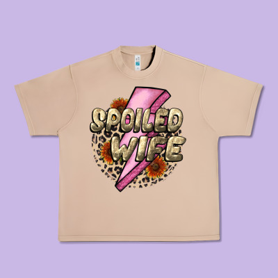 Spoiled Wife Mother's Day Urban Heavy Tee Designed By Cowgirlartshop