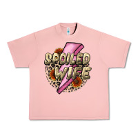 Salmon Spoiled Wife Mother's Day Urban Heavy Tee - CowGirlArtShop