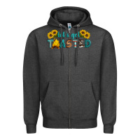 Charcoal Heather let's get toasted Zipper Hoodie - Artiststas