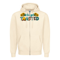 Sandshell let's get toasted Zipper Hoodie - Artiststas