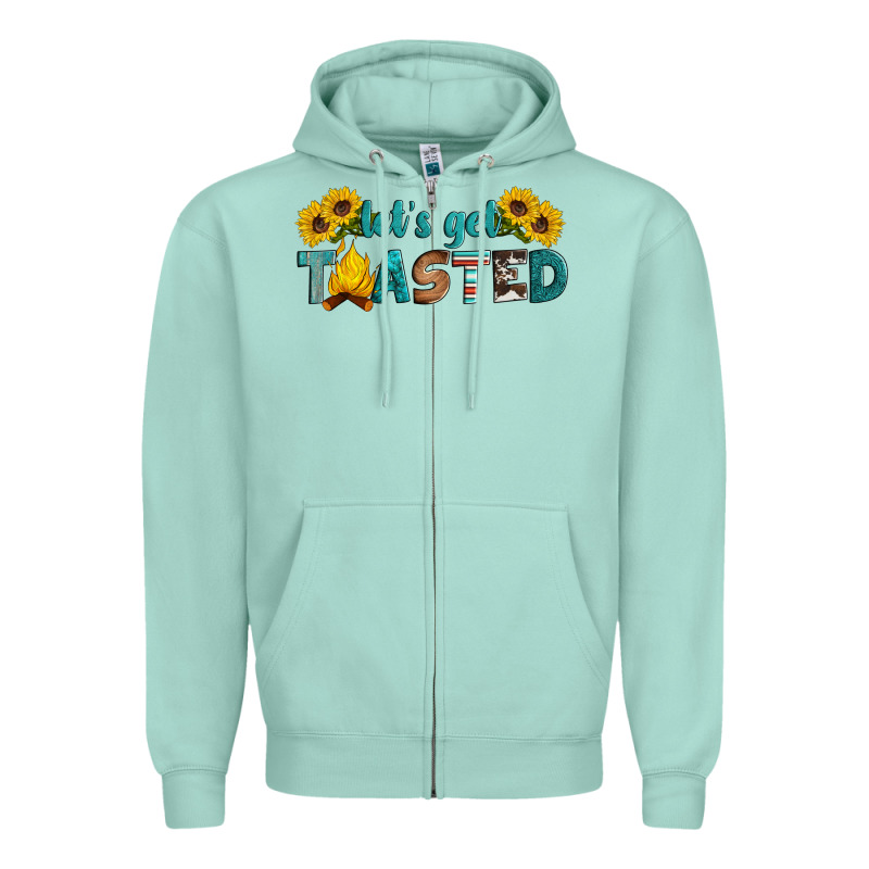 Let's Get Toasted Zipper Hoodie by Artiststas | Teevron