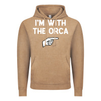 Vintage Coffee im with the orca costume halloween matching party Vintage Hoodie - longCreatives