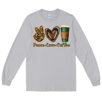 Moon Dust peace love coffee Long Sleeve Tee - Jasminsmagicworld