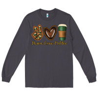 Smoke peace love coffee Long Sleeve Tee - Jasminsmagicworld