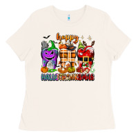 Happy Hallothanksmas Teeth Ladies Tee | Teevron