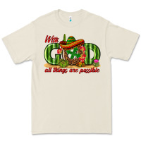 Bone With God All Things Are Possible Mexico Premium Tee - texasbilliewilder