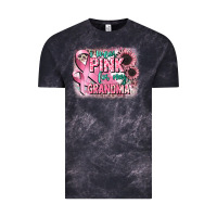 Cloud Black i wear pink for my grandma Vintage Tee - CowGirlArtShop