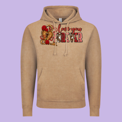 Love You Forever Olivia Vintage Hoodie Designed By Oliviacreatesart