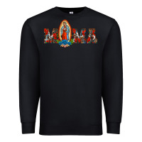 Black mama our lady of guadalupe Premium Sweatshirt - BarkalooDesign