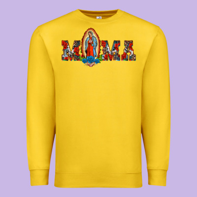 Mama Our Lady Of Guadalupe Premium Sweatshirt Designed By Barkaloodesign