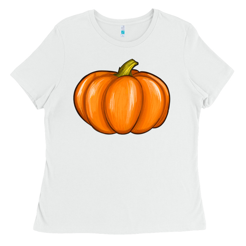 Pumpkin Ladies Tee by texasbilliewilder | Teevron
